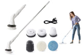 Electric Spin Scrubber with 6 Replaceable Brush Heads