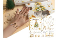 24-Day Jewelry Advent Calendar – Bracelets Necklaces Earrings Kit