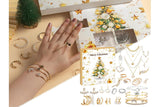 24-Day Jewelry Advent Calendar – Bracelets Necklaces Earrings Kit