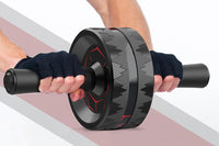 Ab Roller Wheel for Core with Kneeling Pad