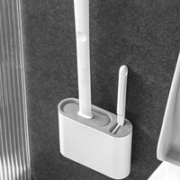 Wall-mounted Toilet Cleaning Brush Kit