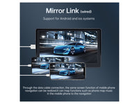 7-Inch Wireless CarPlay Display with AHD Backup Camera