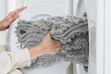 Chenille Fabric Bathroom Rugs Mat With Non Slip Rubber Backing