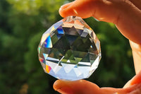 10Pcs Clear Crystal Pendants Crystal Glass Chandelier Prism