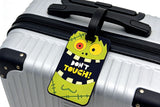 3Pcs Kids PVC Luggage Tags Cute Travel ID Labels Baggage Tag for Suitcase Backpack