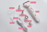 4-in-1 Rechargeable Electric Razor for Women