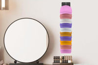 Wall Mount Closet Hat Organizer Rack Holder Built In Spring Clips