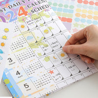 2024 365 Days Wall Calendars Yearly Planner