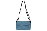 Travel Crossbody Bag with Luggage Sleeve Multi Layer Card Slots Sling Bag Passport Purse