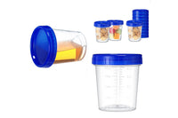 Transparent Measuring Cup 120ml Small Containers with Lids Packaging Cup