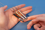 Anti Anxiety  Breathing Necklace  Chain Whistle Necklace for Smoking Weaning