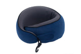 Ergonomic Travel Neck Pillow with Chin Support Massage Points and Hook