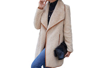 Teddy Fleece Midi Coat