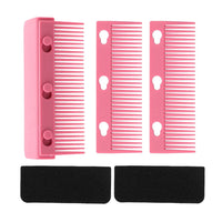 Flat Iron Comb Attachment for Hair Straightening