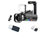 4K Video Camera Camcorder 64MP Vlogging Camera With 28X Digital Zoom for YouTube