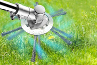 2Pcs Steel Wire Grass Trimmer Replacement Heads for Brush Cutter
