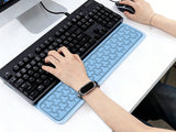 Ergonomic Keyboard Wrist Rest Pad Integrated Wrist Support for Gaming and Office