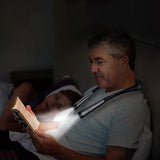 LED Neck Reading Light Book Light for Reading in Bed