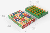 5Pcs Empty Christmas Advent Calendar Boxes to Fill 24 Days Countdown Calendar
