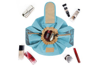 Large Barrel Drawstring Makeup Bag Travel Cosmetic Bag for Women