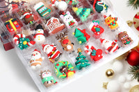 24 Day Christmas Advent Calendar Pendant Blind Box Countdown Set