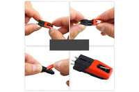 2Pcs Ruby Ceramic Record Player Stylus Needle Tools Set