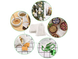 10Pcs Mesh Food Bags Filter Cotton Bags Muslin Bags