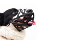 Adjustable Pet Dog Mask Bark Bite Mesh Mouth Muzzle Grooming Anti Stop Chewing