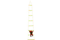 3 Meter Christmas Ladder Lights with Santa Claus