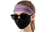 4 Pack Fitness Sweat Headbands Wide Elastic Sports Headbands for Workout Yoga