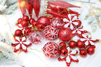 40-Piece Christmas Tree Ball Ornaments Set