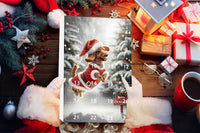 Christmas Countdown Advent Calendar Dog Hanging Ornament