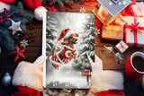 Christmas Countdown Advent Calendar Dog Hanging Ornament