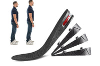 1 Pair 4-Layer Heel Insert Height Increase Insoles