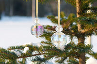 12pcs Crystal Glass Sun Catcher Christmas Tree Decor Balls