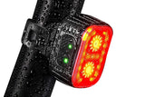 Rechargeable Bicycle Lights Set Super Bright Multi-Modes Front Light and LED Back Taillight