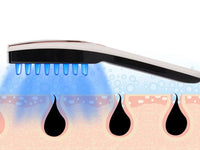 Phototherapy Hair Care Massage Comb with Sonic Vibration