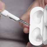 Silicone Protective Case for Apple AirPods Series with Cleaning Pen and Keychain