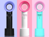 Mini Portable Handheld Leafless Rechargeable Fan