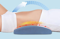 Lumbar Support Pillow with Memory Foam for Lower Back Pain Relief