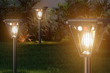 Solar Spot Light Wall Motion Sensor Lights Path Lamp For Garden