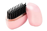 Mini Hair Straightener Rechargeable Wireless Portable Hair Comb for Women