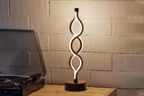 Bedside Lamp 3-Way Dimmable Spiral LED Table Lamp