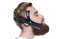 Adjustable Beard Styling Shaping Template Comb Tool Symmetry Trimming Shaper