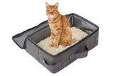 Foldable Portable Travel Litter Box for Cats