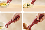 Multi-Purpose Anti-Scald Bowl Holder Clip for Kitchen Silicone Non-Slip Clip