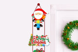 Christmas Porch Hanging Sign