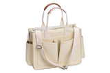 Women's Large Canvas Crossbody Tote Handbag