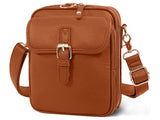 PU Leather Crossbody Bag with Card Slots Small Messenger Bag Shoulder Bag Purse
