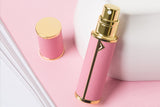 5ml PU Leather Refillable Perfume Spray Travel Atomizer Bottle Perfume Container